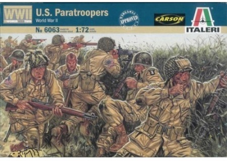 6063ИТ Солдатики U.S.Paratroopers Italeri