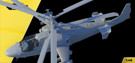 AM48337 Российский ударный вертолет Ка-52М «Супер Аллигатор» Arma Models