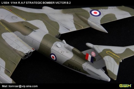 L1004 Самолет R.A.F. Strategic Bomber VICTOR B2 Great Wall
