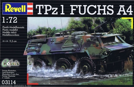 03114 Бронетранспортёр 1 Лиса, немецкий Revell