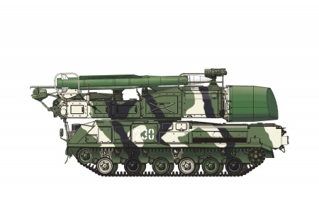 SS-014 Russian 9K37M1 Buk Air Defense Missile System (Бук М1) Meng