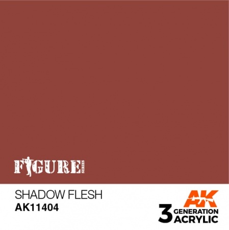 AK11404 Краска акриловая 3Gen Shadow Flesh