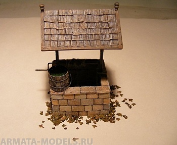 35079RIS Square Well incl. miniature rope, copper rod and scenic moss 35079RIS Square Well incl. miniature rope, copper rod and scenic moss