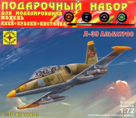 ПН207243 Самолет Л-39 Альбатрос (1:72) Моделист