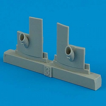 QB72110 Набор дополнений Grumman TBM-3 Avenger - Exhaust Pipes