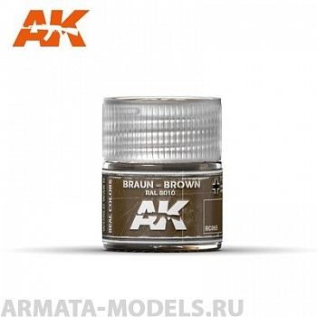 RC065 Краска Real Colors Braun-Brown RAL 8010 10ml RC065 Краска Real Colors Braun-Brown RAL 8010 10ml