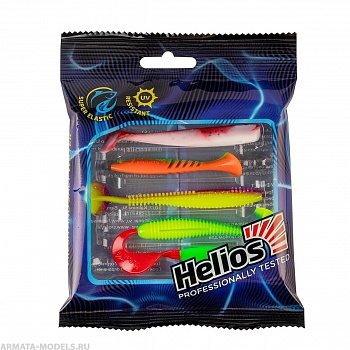 Набор приманок на щуку. Озеро 5шт/упак SET#1 (HS-PL-SET1) Helios