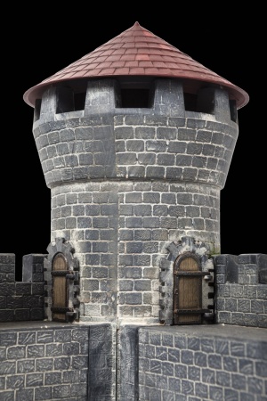 8512 Средневековый каменный замок 1/72 Звезда