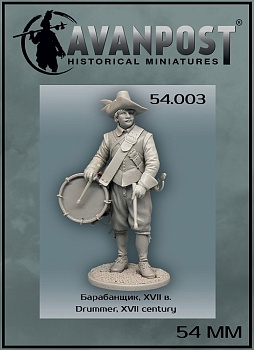 54.003АП Фигура Барабанщик, XVII в