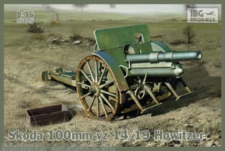 IBG35025 Пушка Skoda 100mm vz 14/19 Howitzer IBG models