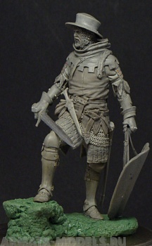 75-017TIN European warrior of 1410-1415 75-017TIN European warrior of 1410-1415