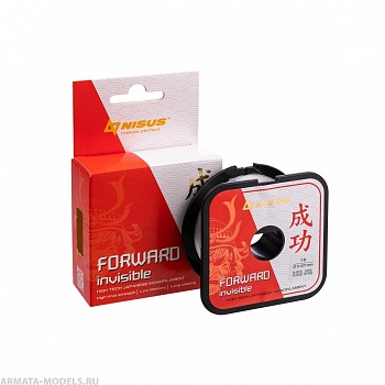 Леска FORWARD Invisible 0,437mm/100m Nylon (N-FI-0437-100) Nisus( цена указана за упаковку, в количестве 10шт.)