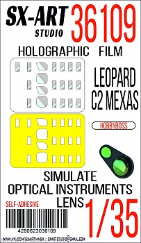 36109SX Имитация смотровых приборов Leopard C2 Mexas (Hobbyboss)