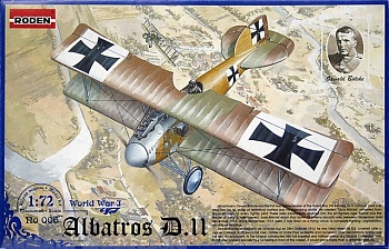 Rod006 Самолет ALBATROS D.II