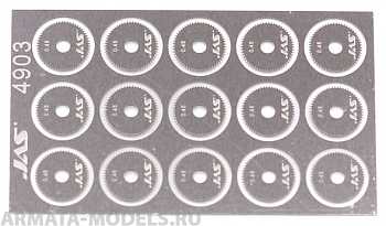 4903J Диск для ревитера  d 8.5 мм, шаг 0,45 мм, 15 шт. 4903J Диск для ревитера  d 8.5 мм, шаг 0,45 мм, 15 шт.
