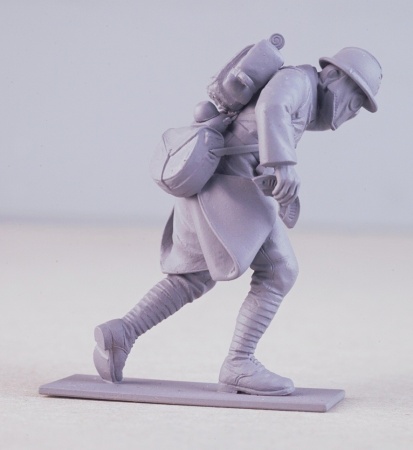 35696 Фигуры, Французская пехота в противогазах (1916 г.) ICM