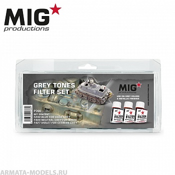 MIGP266 Набор фильтров GREY TONES FILTER SET