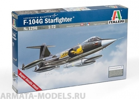 1296ИТ Самолет F-104 G Italeri