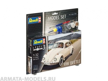67681RE Набор Легковой автомобиль  VW Beetle Revell