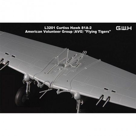 L3201 Самолет Curtiss Hawk 81-A2 Flying Tigers Great Wall