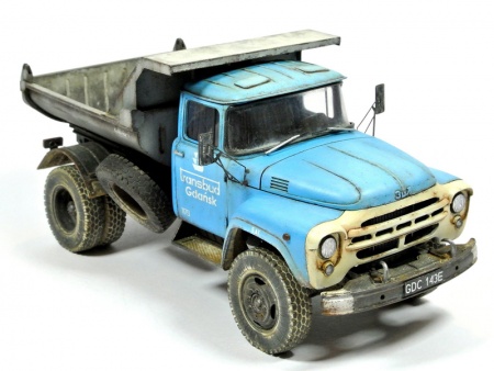 RIM35031 Советский самосвал ЗИС-ММЗ-555, масштаб 1/35 Red Iron