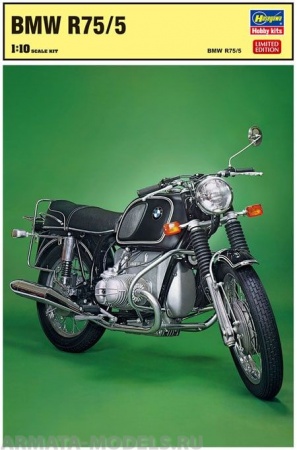 52174 BMW Мотоцикл R75/51/10   (HASEGAWA) 1/10 Hasegawa