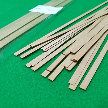 5357 рейки 0,6х5 - длина 300 мм - 20 шт - груша