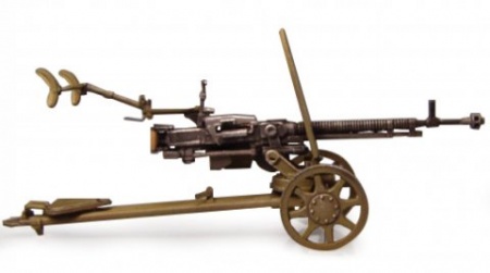 3609 Пулемет ДШК с расчетом Звезда