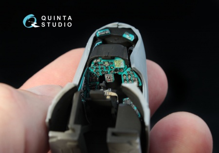 QD72006 3D Декаль интерьера кабины Ми-24В (для модели Звезда)