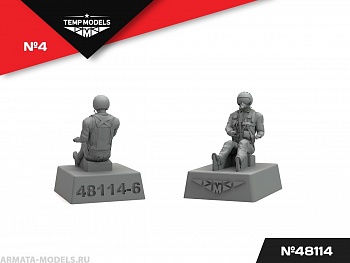 48114-6TMP Пилот ВКС РФ. Полетная поза (1 шт).