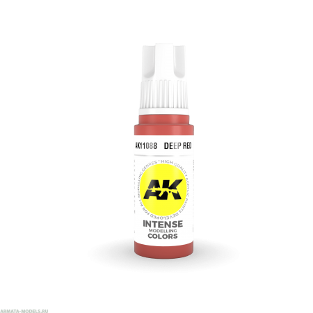 AK11088 Краска акриловая Deep Red 17ml