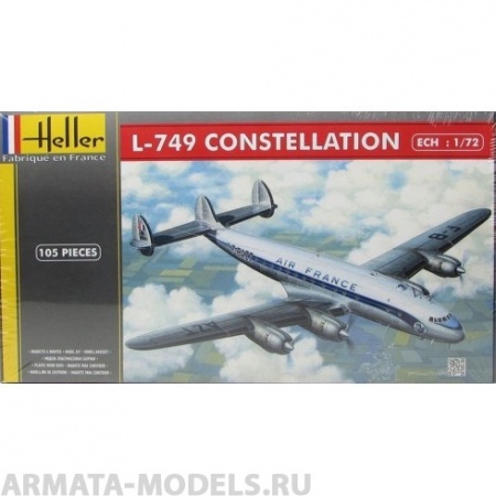 80310 Самолёт  L-749 Constellation  (1:72) Heller