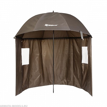 Зонт с тентом d 2,4м прямой полузакрытый (19/22/210D) (N-240-TP) NISUS
