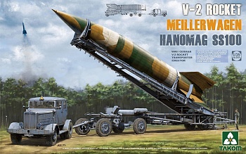 2030Т  V-2 Rocket Meillerwagen Hanomag SS100 WWII German V-2 Rocket Transporter/Erector 1/35