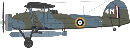 A04053A  Самолет Fairey Swordfish Mk.I Airfix