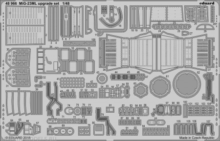 48966ED MiG-23ML upgrade set  1/48