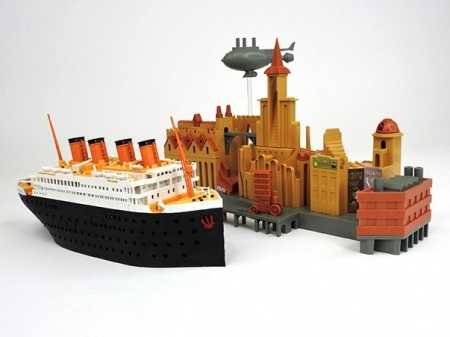 SL-002 Titanic - Port Scene & Vehicle Suyata