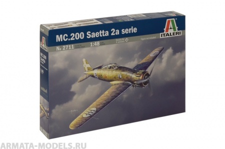 2711ИТ Самолет MC.200 Saetta 2a serie Italeri