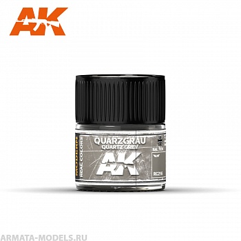 RC216 Краска Real Colors Quarzgrau-Quartz Grey RAL 7039 10ml