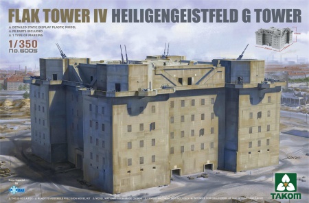 6005T Flak Tower Iv Heiligengeistfeld G Tower Takom