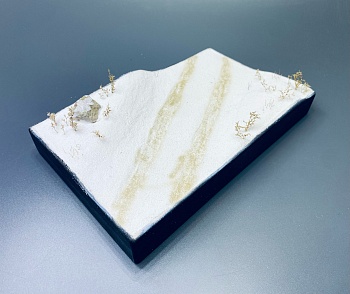 AM72631 Зимняя дорога. Масштаб 1/72. Размер 12 на 20см.