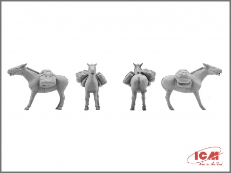 35031 Фигуры Советские саперы, советско-афганская война(1979-1988) ICM