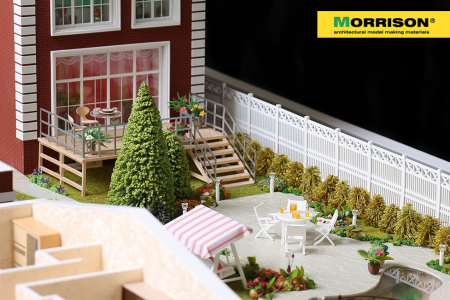 011ee007 15 см. макет ели