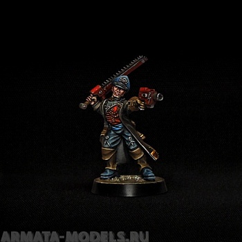 BV-kokhba Игровая миниатюра  comissar Alexander bar Kokhba комиссар Александр Бар Кохба