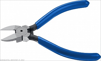 22175-8-15_z01 Бокорезы БУЛЬДОГ Мини, для пластика и меди, хромоникелевая сталь, обливные рукоятки, особочистый рез заподлицо, 125 мм