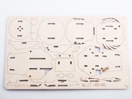 11401BAUMI Сборная модель Т-14 танк Baumi