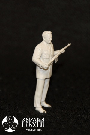 AR35-001 Михаил Калашников ( деревянная подарочная упаковка) Arkona Miniatures