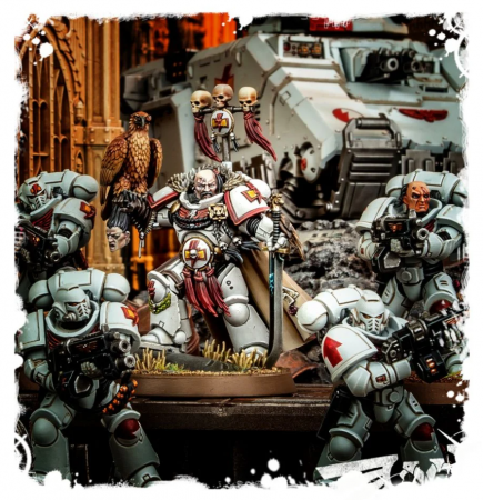 48-88GW Набор Белые Шрамы. Кор'сарро Хан (White Scars Kor'sarro Khan) 48-88GW Набор Белые Шрамы. Кор'сарро Хан (White Scars Kor'sarro Khan)