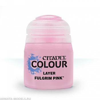 22-81GW Краска Слой: фулгрим розовый (12мл)(LAYER: FULGRIM PINK (12ML))