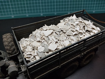 35001-4 Миниатюра Большой  набор Битая штукатурка. 35001-4 Миниатюра Большой  набор Битая штукатурка.